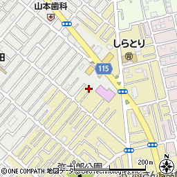 埼玉県越谷市弥十郎226周辺の地図