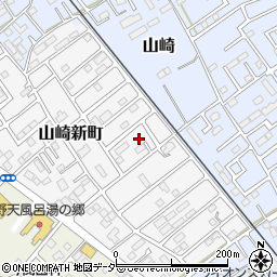 千葉県野田市山崎新町17-17周辺の地図