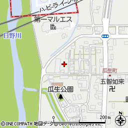 福井県越前市瓜生町32周辺の地図