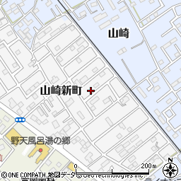 千葉県野田市山崎新町15-17周辺の地図