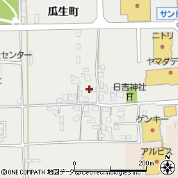 福井県越前市瓜生町39周辺の地図