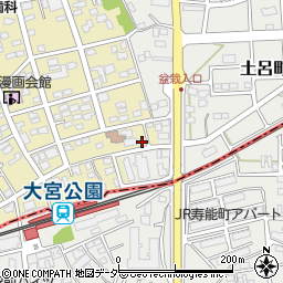 埼玉県さいたま市北区盆栽町112-15周辺の地図