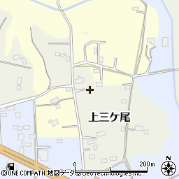 千葉県野田市上三ケ尾146周辺の地図