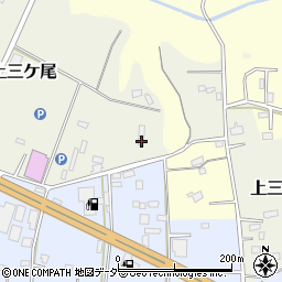 千葉県野田市上三ケ尾183周辺の地図