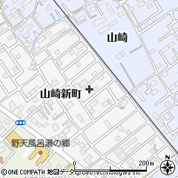 千葉県野田市山崎新町15-5周辺の地図