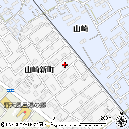 千葉県野田市山崎新町15周辺の地図
