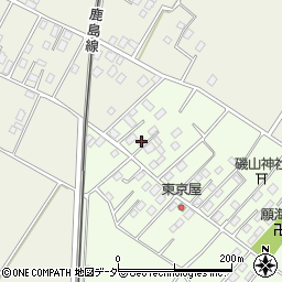 千葉県香取市磯山10周辺の地図