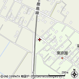 千葉県香取市磯山401周辺の地図
