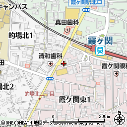 セブンイレブン川越霞ヶ関東１丁目店周辺の地図
