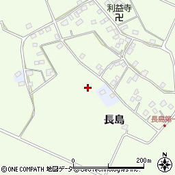 千葉県香取市長島2052周辺の地図