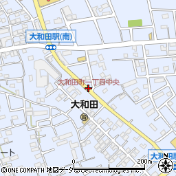 大和田町一丁目中央周辺の地図