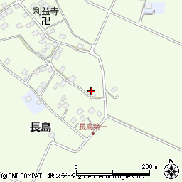 千葉県香取市長島490周辺の地図