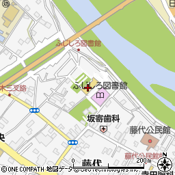 取手市役所　藤代武道場周辺の地図