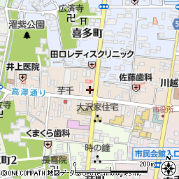 株式会社櫻井印刷所　出力センター周辺の地図