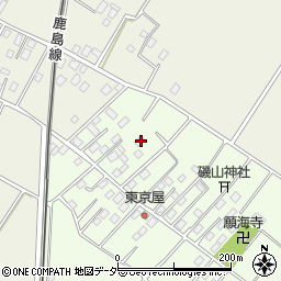千葉県香取市磯山18周辺の地図