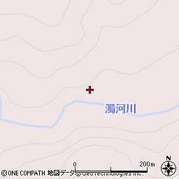 濁河川周辺の地図