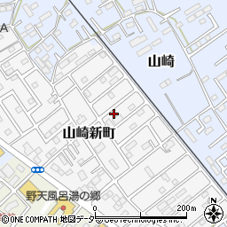 千葉県野田市山崎新町14-5周辺の地図