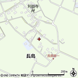 千葉県香取市長島347周辺の地図