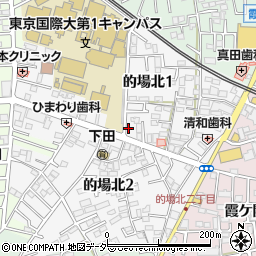 埼玉県川越市的場北周辺の地図
