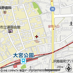 埼玉県さいたま市北区盆栽町130周辺の地図