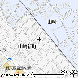 千葉県野田市山崎新町14周辺の地図