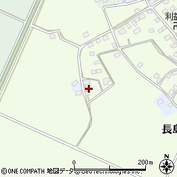 千葉県香取市長島204周辺の地図