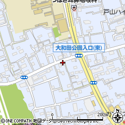 スターバックスコーヒー さいたま大和田店周辺の地図