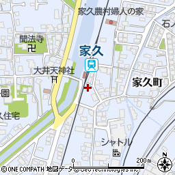 福井県越前市家久町88-5周辺の地図