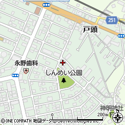 株式会社京二　取手物流センター周辺の地図