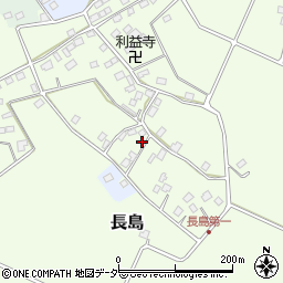 千葉県香取市長島321周辺の地図