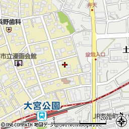 埼玉県さいたま市北区盆栽町131-2周辺の地図