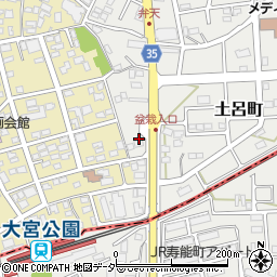 埼玉県さいたま市北区土呂町1441-1周辺の地図