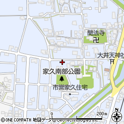 福井県越前市家久町69周辺の地図