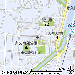 福井県越前市家久町70-2周辺の地図