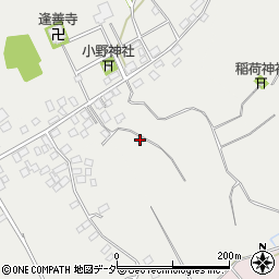 茨城県稲敷市小野584周辺の地図
