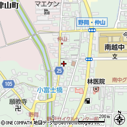 福井県越前市野岡町25-1周辺の地図