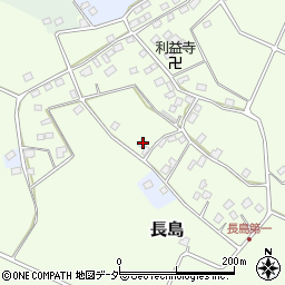 千葉県香取市長島305周辺の地図