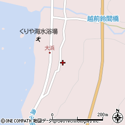 福井県丹生郡越前町厨25-2周辺の地図