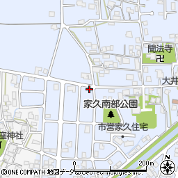 福井県越前市家久町1207周辺の地図