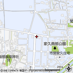 福井県越前市家久町1307周辺の地図