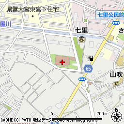 敬寿園七里ホーム周辺の地図
