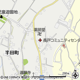 茨城県龍ケ崎市半田町1087周辺の地図