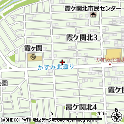 埼玉県川越市霞ケ関北周辺の地図