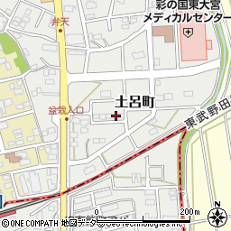埼玉県さいたま市北区土呂町1496周辺の地図