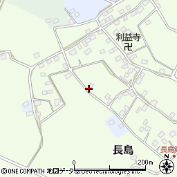 千葉県香取市長島297周辺の地図