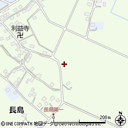 千葉県香取市長島515周辺の地図