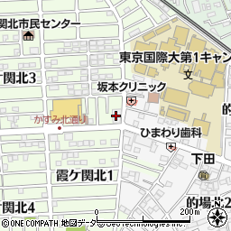埼玉りそな銀行霞ケ関支店周辺の地図