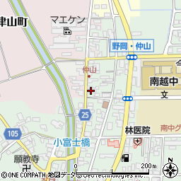 福井県越前市野岡町24-4周辺の地図