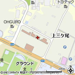 千葉県野田市上三ケ尾207周辺の地図