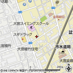 埼玉県さいたま市北区盆栽町441周辺の地図